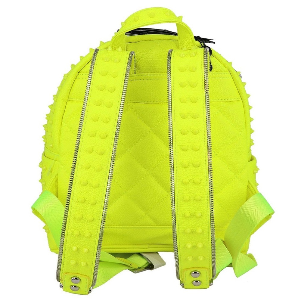 Philipp Plein Couture Homme backpack neon Lemon bag polyurethane & polyester - Picture 8 of 8
